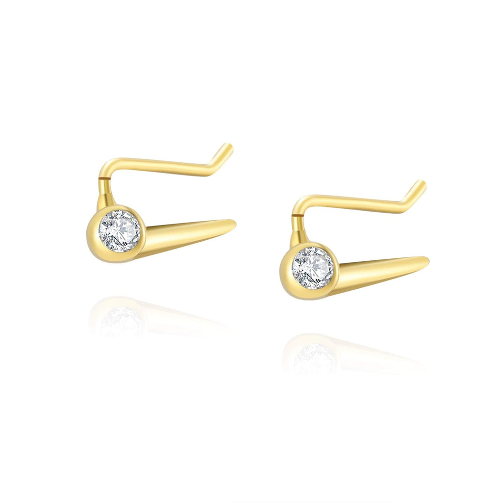 Horns Earrings - Trendolla Jewelry